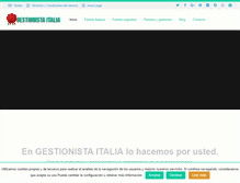 Tablet Screenshot of gestionistaitalia.com